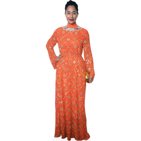 Featured image for “Tracee Ellis Ross (Orange Dress) Cardboard Cutout”