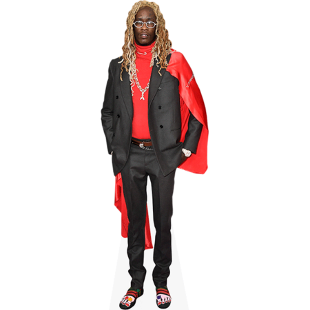 Featured image for “Young Thug (Red) Cardboard Cutout”