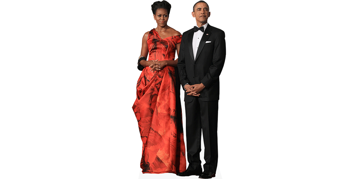 Featured image for “Celebrity Cutouts Barack And Michelle Obama Mini (Duo)”