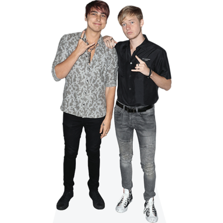 Featured image for “Celebrity Cutouts Colby Brock And Sam Golbach Mini (Duo)”