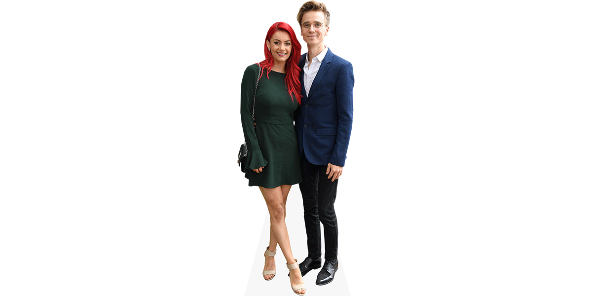 Featured image for “Celebrity Cutout Joe Sugg And Dianne Buswell Mini (Duo)”