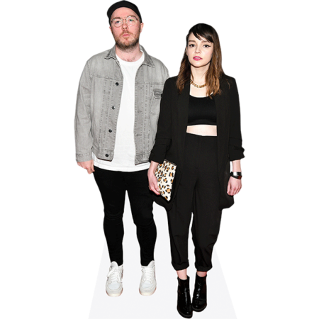 Featured image for “Celebrity Cutout Martin Doherty And Lauren Mayberry Mini (Duo)”