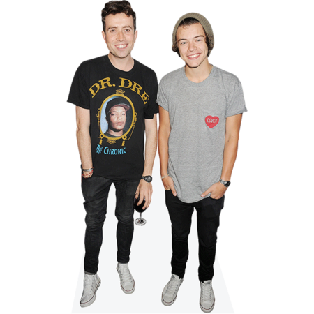 Featured image for “Celebrity Cutouts Nick Grimshaw And Harry Styles Mini (Duo)”