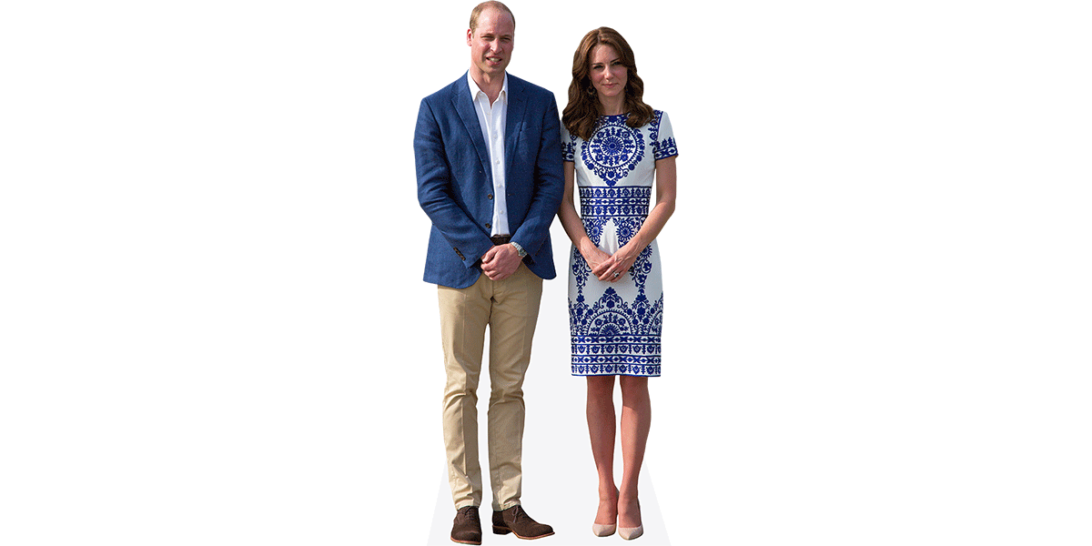 Featured image for “Celebrity Cutouts Prince William And Kate Mini (Duo)”