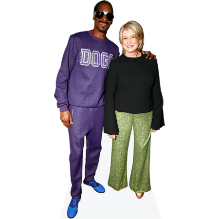 Featured image for “Celebrity Cutout Snoop Dogg And Martha Stewart Mini (Duo)”