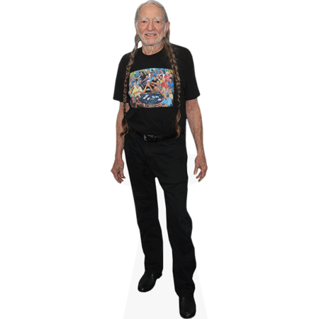 Featured image for “Willie Nelson (Black Outfit) Cardboard Cutout”