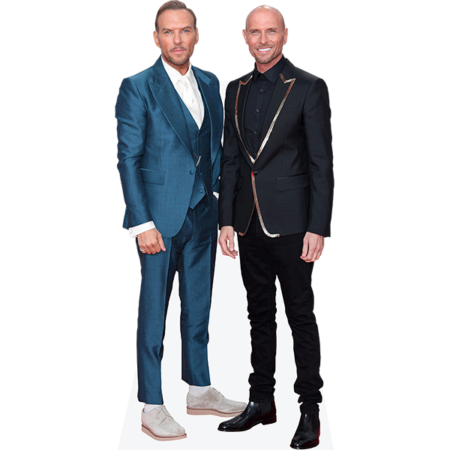 Featured image for “Matt And Luke Goss (Duo) Celebrity Cutout”