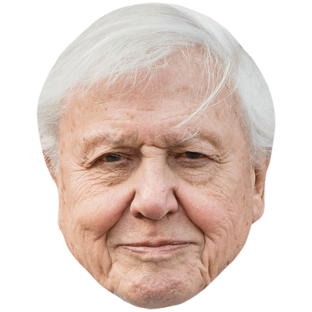 Featured image for “David Attenborough (Smile) Celebrity Mask”