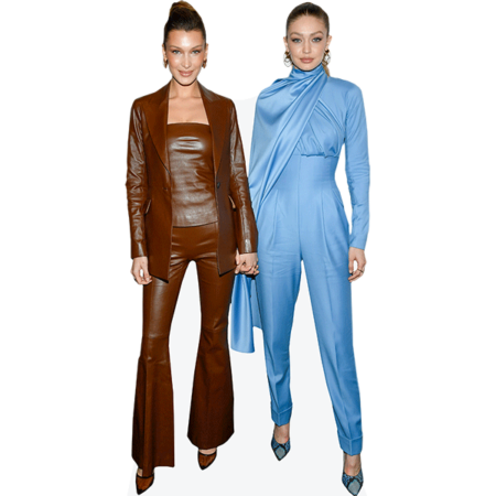 Featured image for “Gigi And Bella Hadid (Duo 2) Celebrity Cutout”