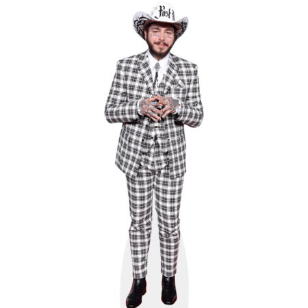 Featured image for “Post Malone (Hat) Cardboard Cutout”