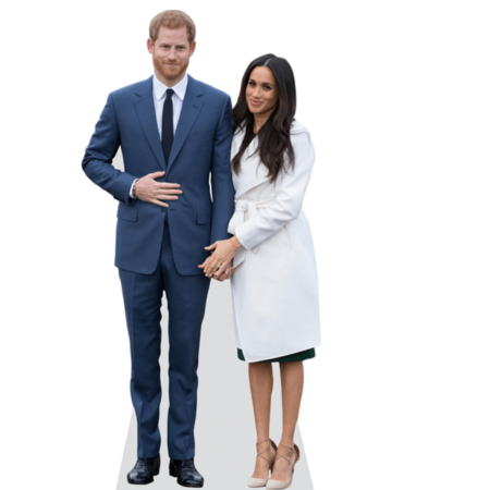 Featured image for “Prince Harry and Meghan Markle (Duo) Celebrity Cutout”