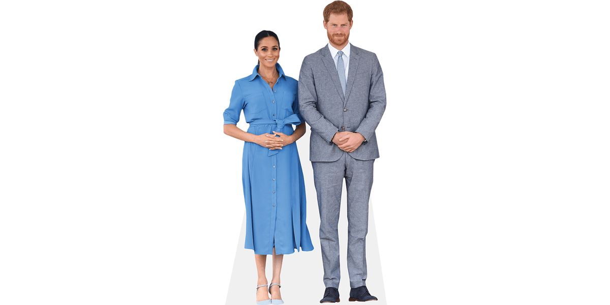 Featured image for “Prince Harry and Meghan Markle (Duo 2) Celebrity Cutout”
