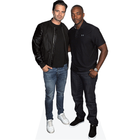 Featured image for “Sebastian Stan And Anthony Mackie (Duo) Celebrity Cutout”