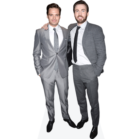 Featured image for “Sebastian Stan And Chris Evans (Duo) Celebrity Cutout”