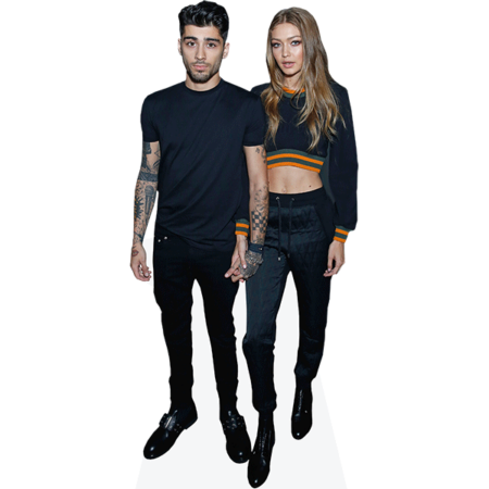 Featured image for “Gigi Hadid And Zayn Malik (Duo 2) Celebrity Cutout”