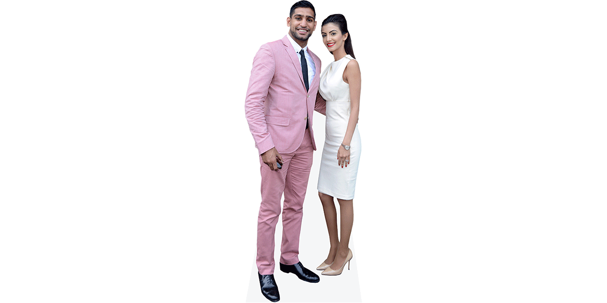 Featured image for “Amir Khan and Faryal Makhdoom (Duo 2) Celebrity Cutout”