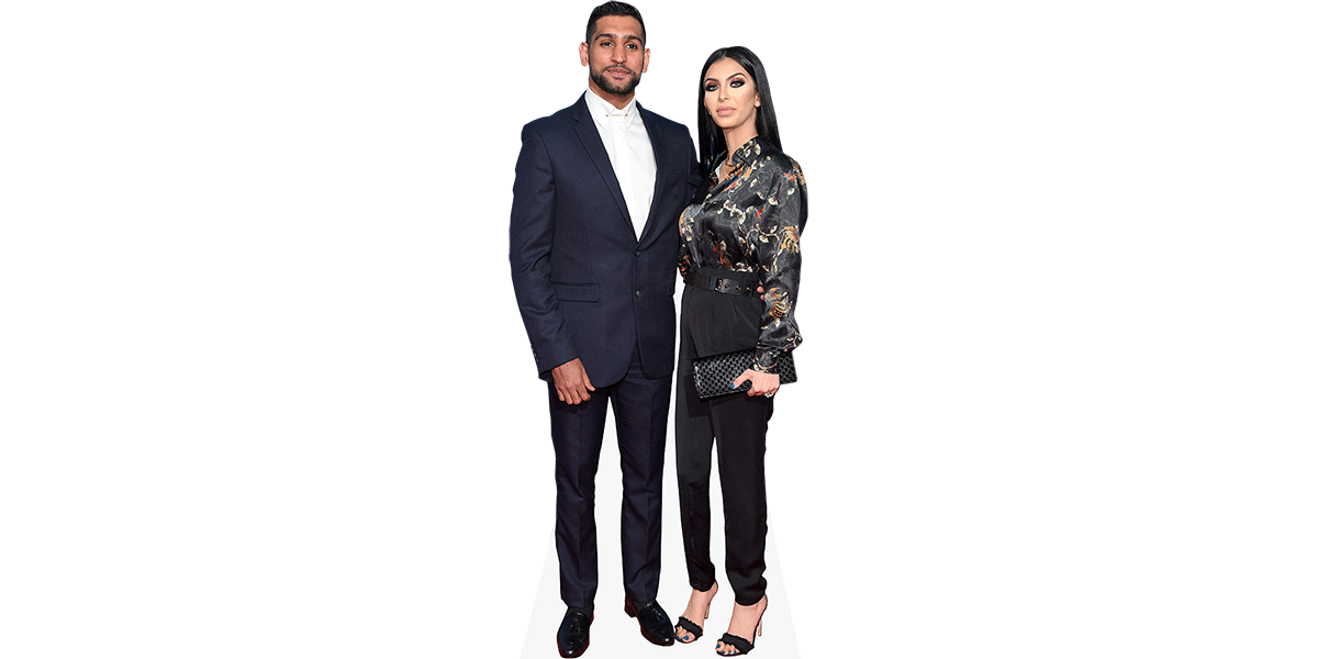 Featured image for “Amir Khan and Faryal Makhdoom (Duo) Celebrity Cutout”