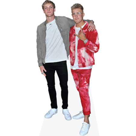 Featured image for “Jake And Logan Paul (Duo) Celebrity Cutout”