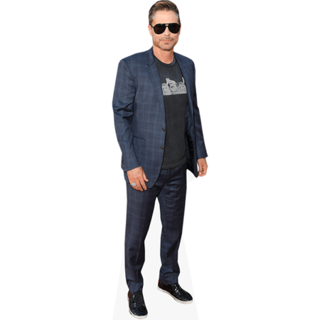 Grey Suit Life Size Cutout Rob Mallard