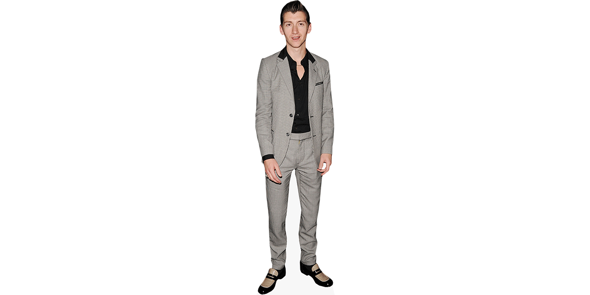 Regular STAR CUTOUTS CS945 Alex Turner Lifesize Cardboard Cutout With ...