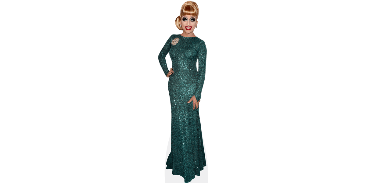 Featured image for “Bianca Del Rio (Green Sparkle) Cardboard Cutout”
