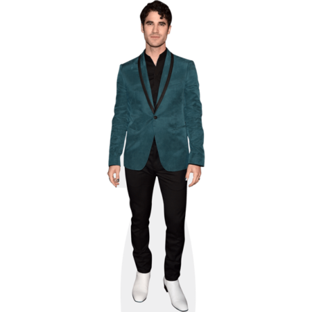 Featured image for “Darren Criss (Turquoise) Cardboard Cutout”