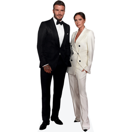 Featured image for “David Beckham And Victoria Beckham (Mini Duo) Celebrity Cutout”