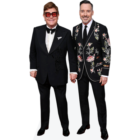 Featured image for “Elton John And David Furnish (Mini Duo) Celebrity Cutout”