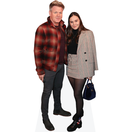 Featured image for “Gordon Ramsay And Holly Ramsay (Mini Duo) Celebrity Cutout”