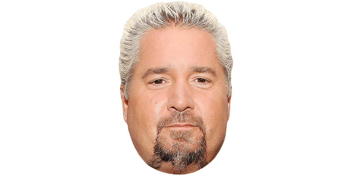 Guy Fieri (Goatee) Celebrity Mask Celebrity Cutouts