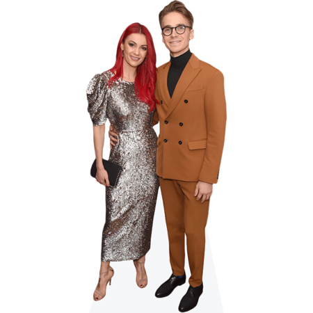Featured image for “Joe Sugg And Dianne Buswell (Mini Duo) Celebrity Cutout”
