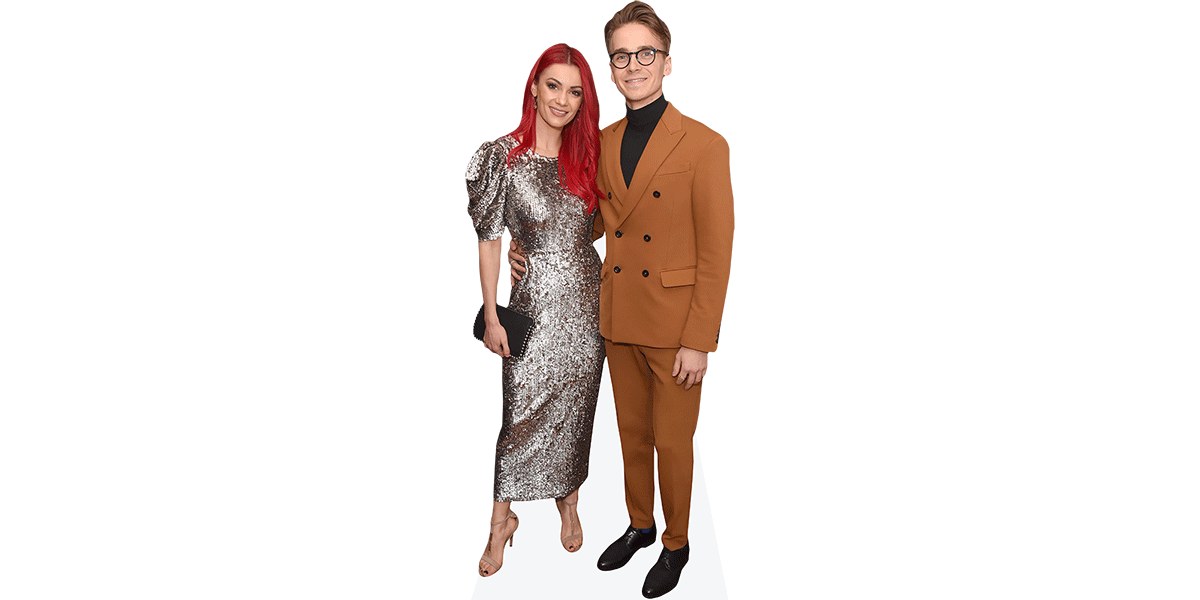 Featured image for “Joe Sugg And Dianne Buswell (Mini Duo) Celebrity Cutout”