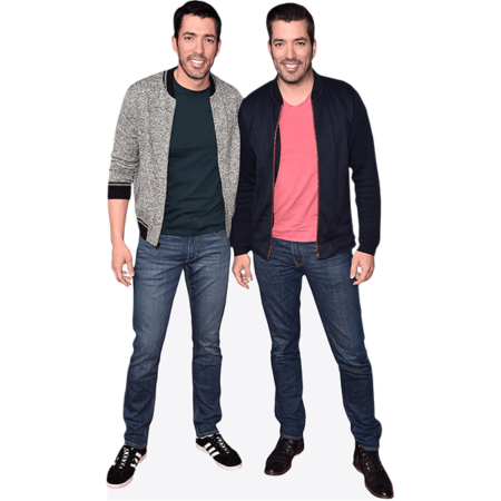 Featured image for “Jonathan And Drew Scott (Mini Duo 2) Celebrity Cutout”