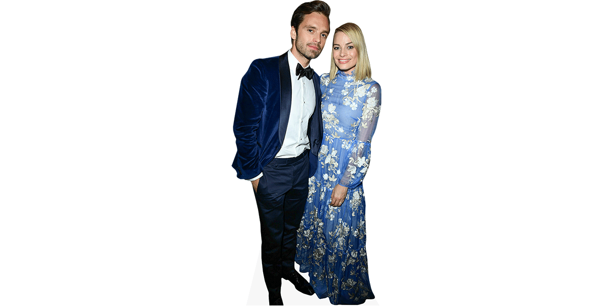 Featured image for “Margot Robbie And Sebastian Stan (Mini Duo) Celebrity Cutout”