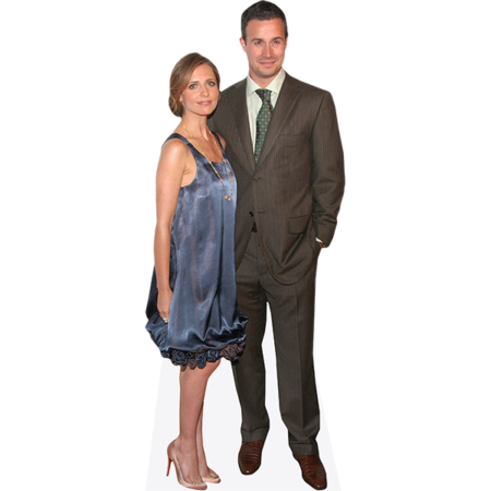 Featured image for “Sarah Michelle Gellar And Freddie Prinze Jr (Mini Duo) Celebrity Cutout”