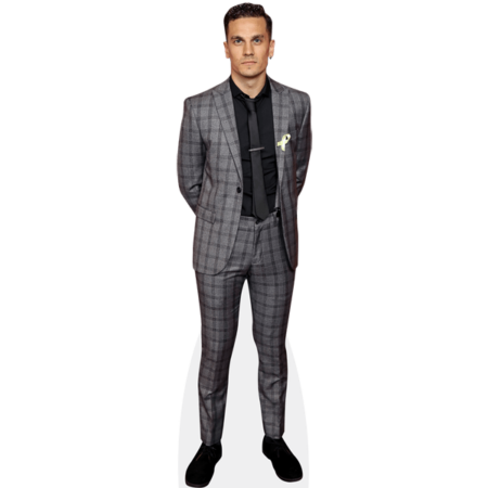 Featured image for “Aaron Sidwell (Grey Suit) Cardboard Cutout”