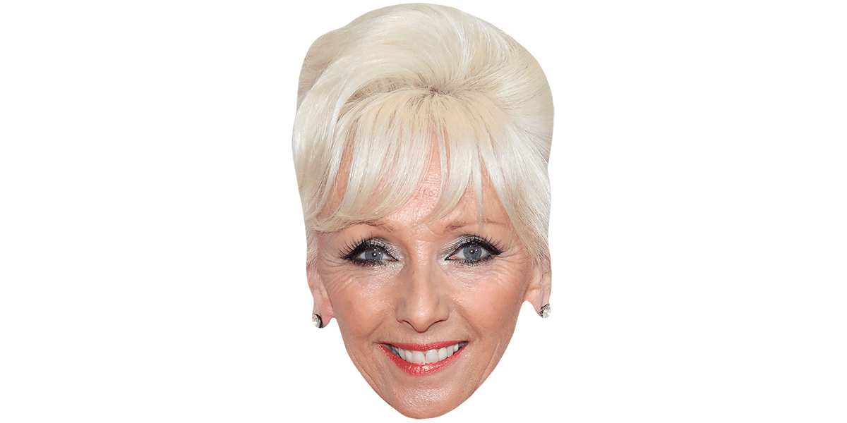 Debbie McGee Celebrity Face Mask Debbie McGee Celebrity Face Mask