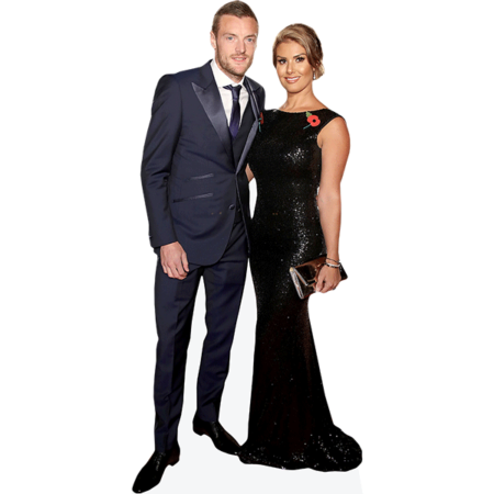 Featured image for “Jamie And Rebekah Vardy (Duo) Mini Celebrity Cutout”