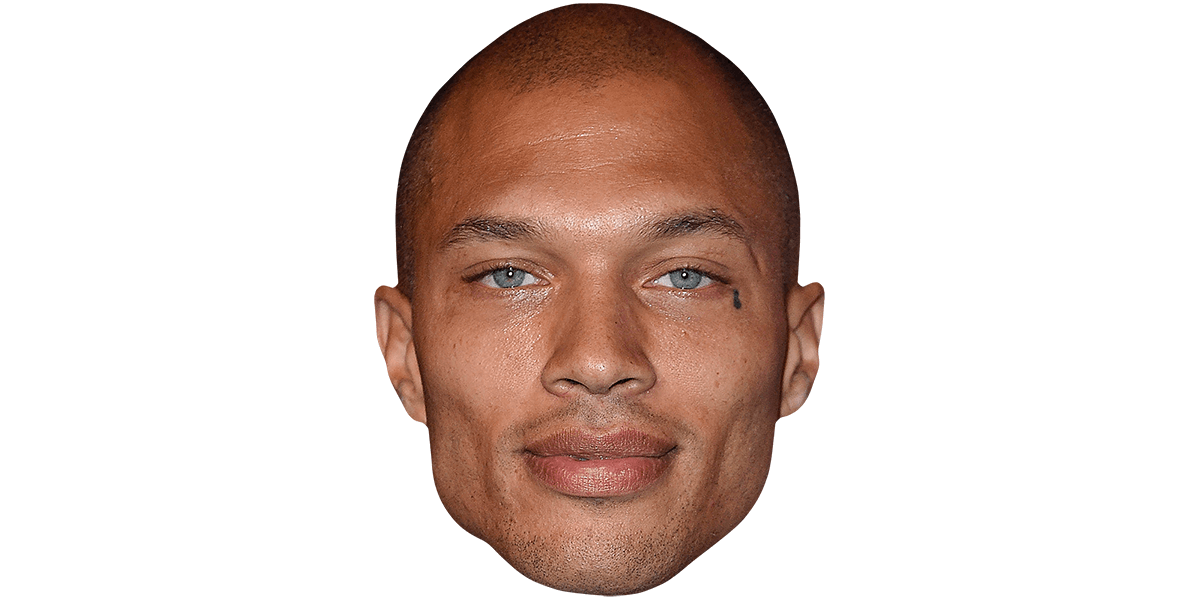 Jeremy Meeks (Smirk) Celebrity Mask - Celebrity Cutouts