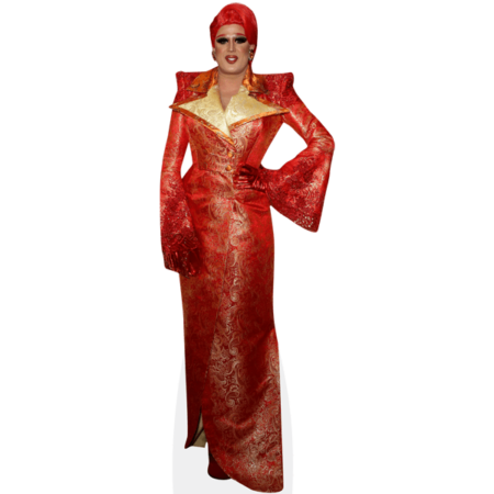 Featured image for “Kristian Seeber (Red Dress) Cardboard Cutout”