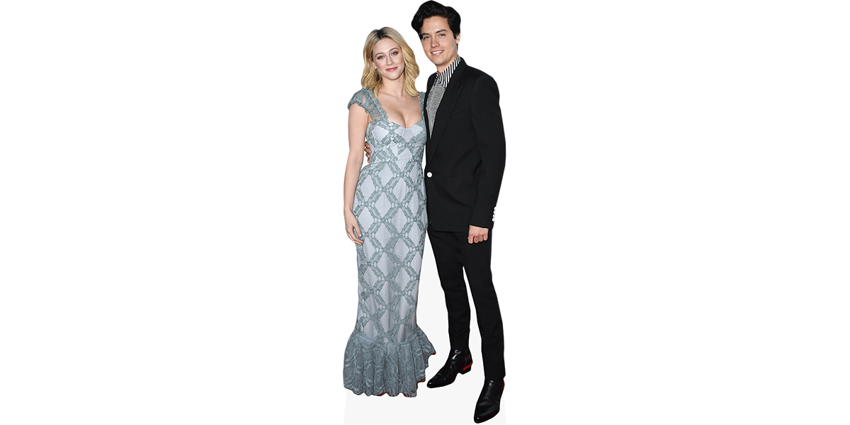 Featured image for “Lili Reinhart And Cole Sprouse (Duo) Mini Celebrity Cutout”