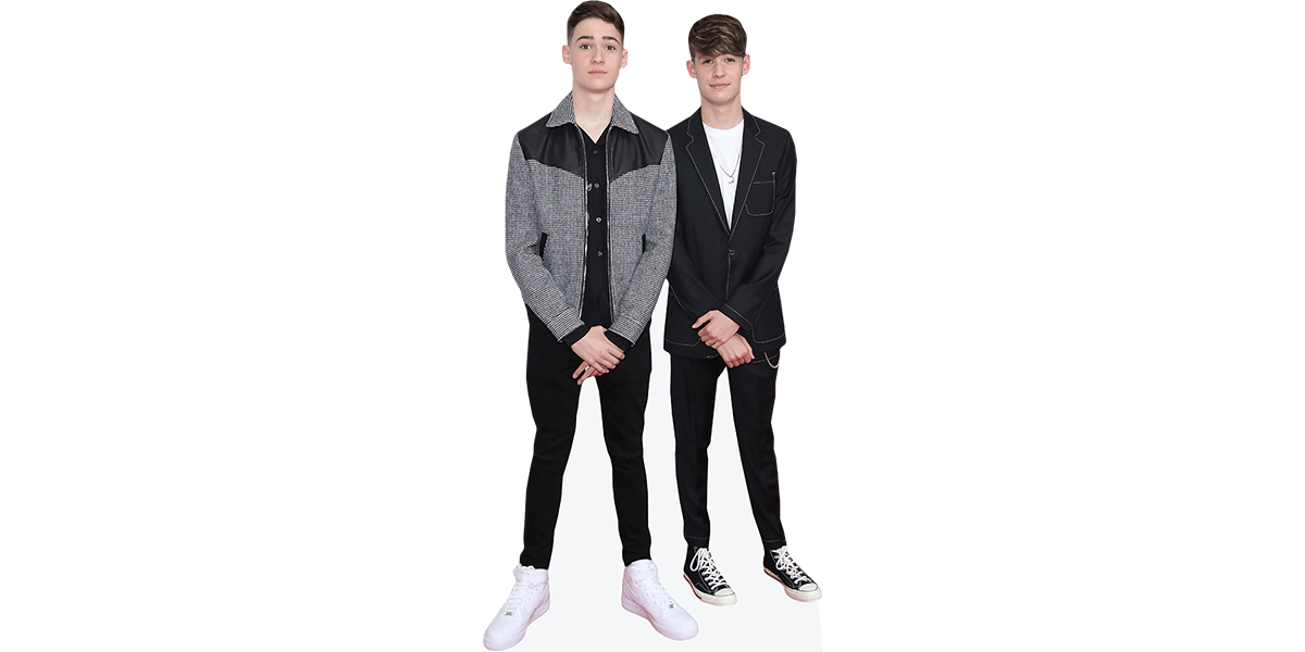 Featured image for “Max And Harvey Mills (Duo) Mini Celebrity Cutout”
