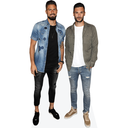 Featured image for “Olivier Giroud And Hugo Lloris (Duo) Mini Celebrity Cutout”