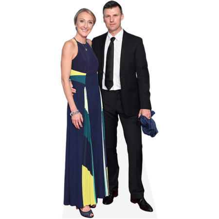 Featured image for “Paula Radcliffe And Gary Lough (Duo) Mini Celebrity Cutout”
