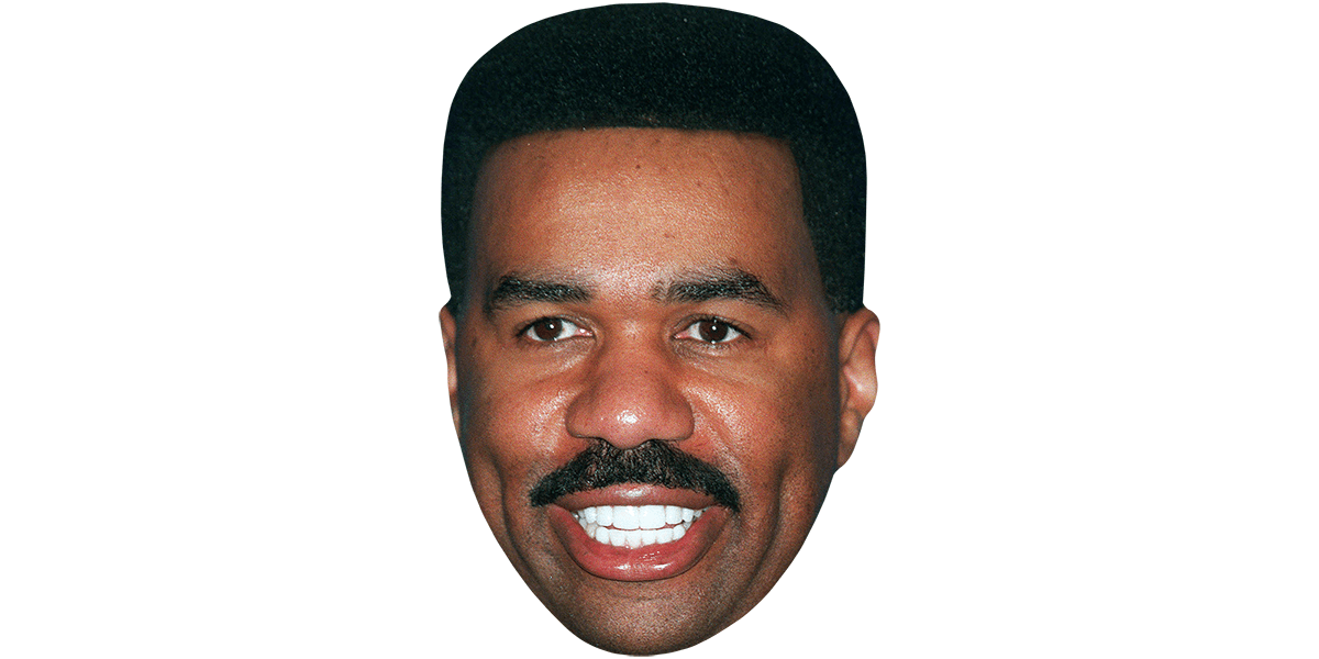 Steve Harvey (Young) Celebrity Mask Celebrity Cutouts