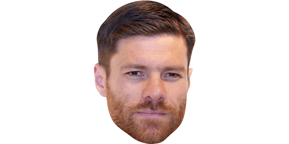 Xabi Alonso (Beard) Big Head - Celebrity Cutouts