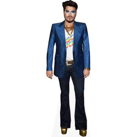 Featured image for “Adam Lambert (Blue Jacket) Cardboard Cutout”