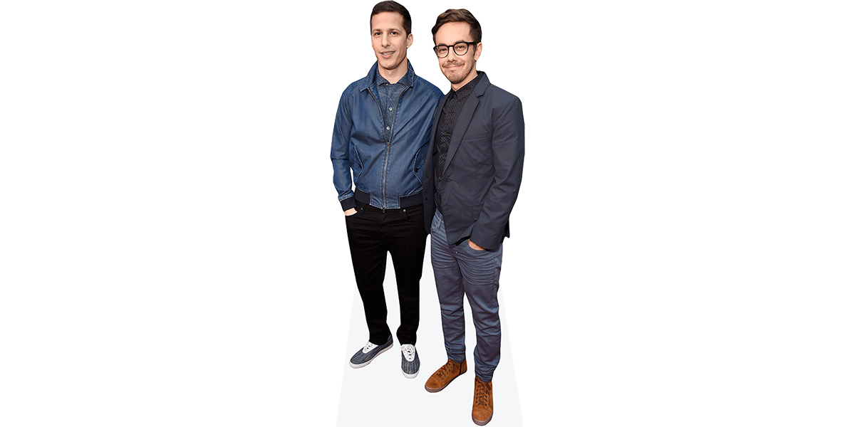 Featured image for “Andy Samberg And Jorma Taccone (Duo) Mini Celebrity Cutout”