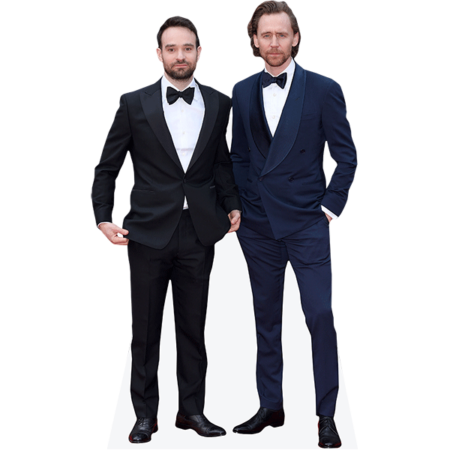 Featured image for “Charlie Cox And Tom Hiddleston (Duo) Mini Celebrity Cutout”