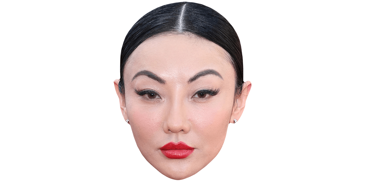 Jessica Wang (Lipstick) Celebrity Mask - Celebrity Cutouts